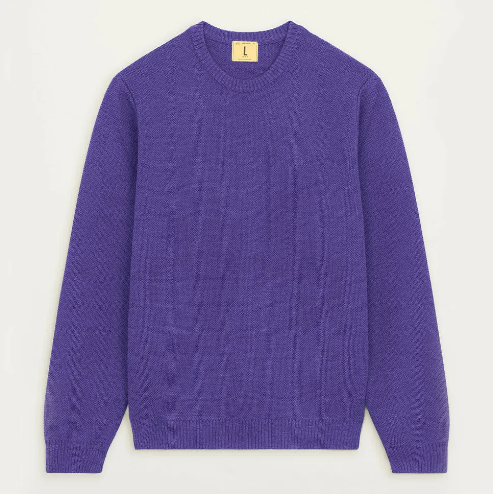 Nitto Knitwear - Pull Youri - Violet< Knitwear