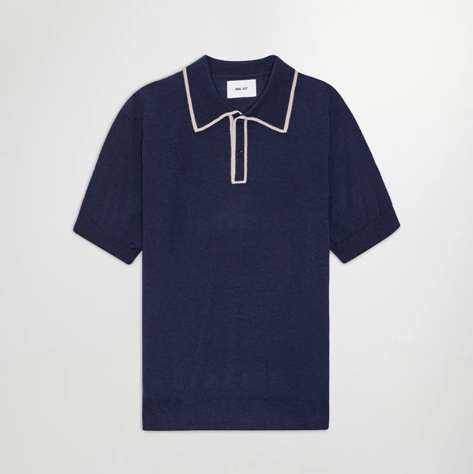 NN07 NN. 07 - Polo Folke - Bleu< Polos