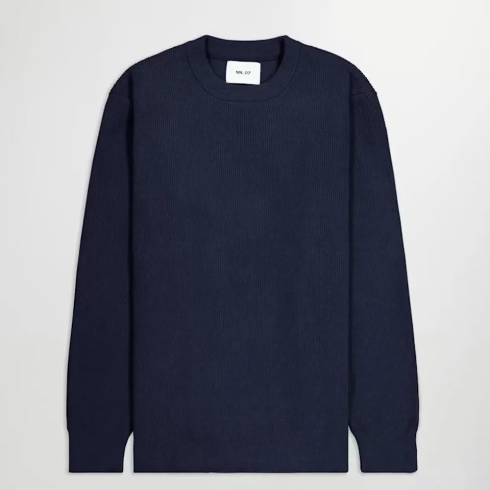 NN07 NN. 07 - Pull Dany - Bleu Marine< Knitwear