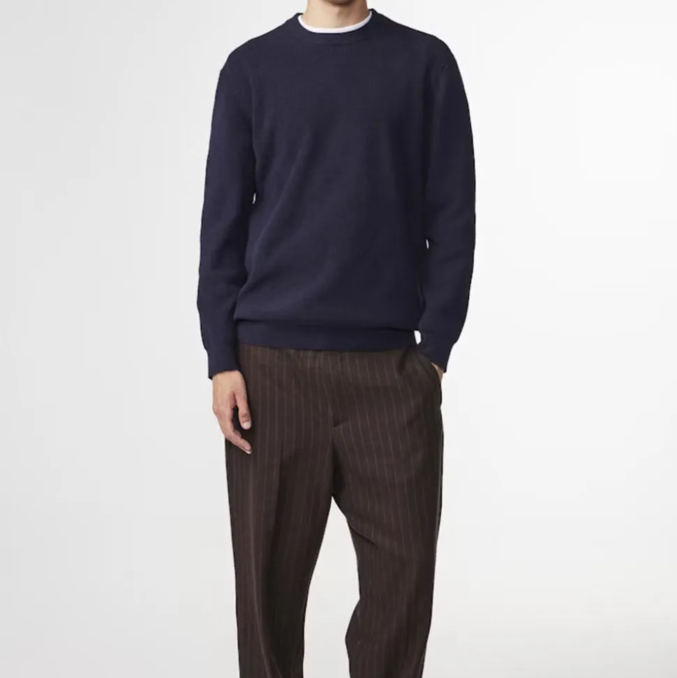 NN07 NN. 07 - Pull Dany - Bleu Marine< Knitwear