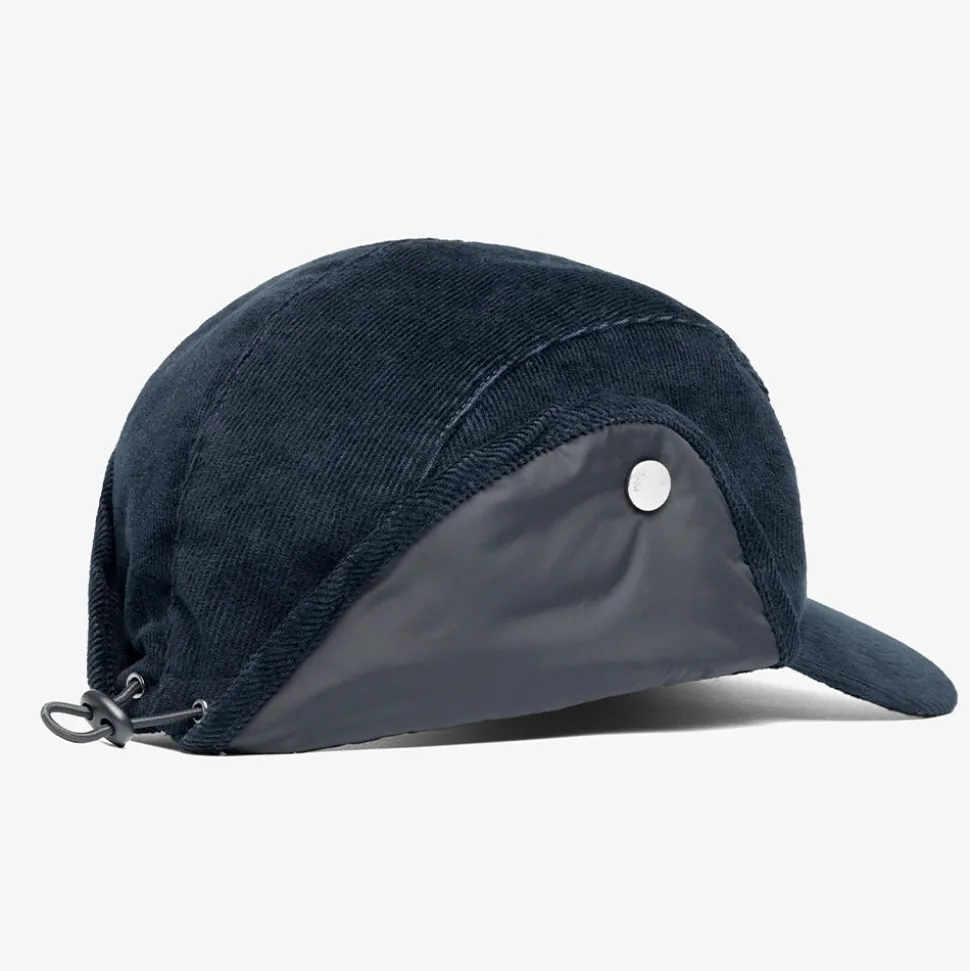 Norse Projects Norse Project - Casquette à rabat Solotex - Marine<Women Caps | Caps