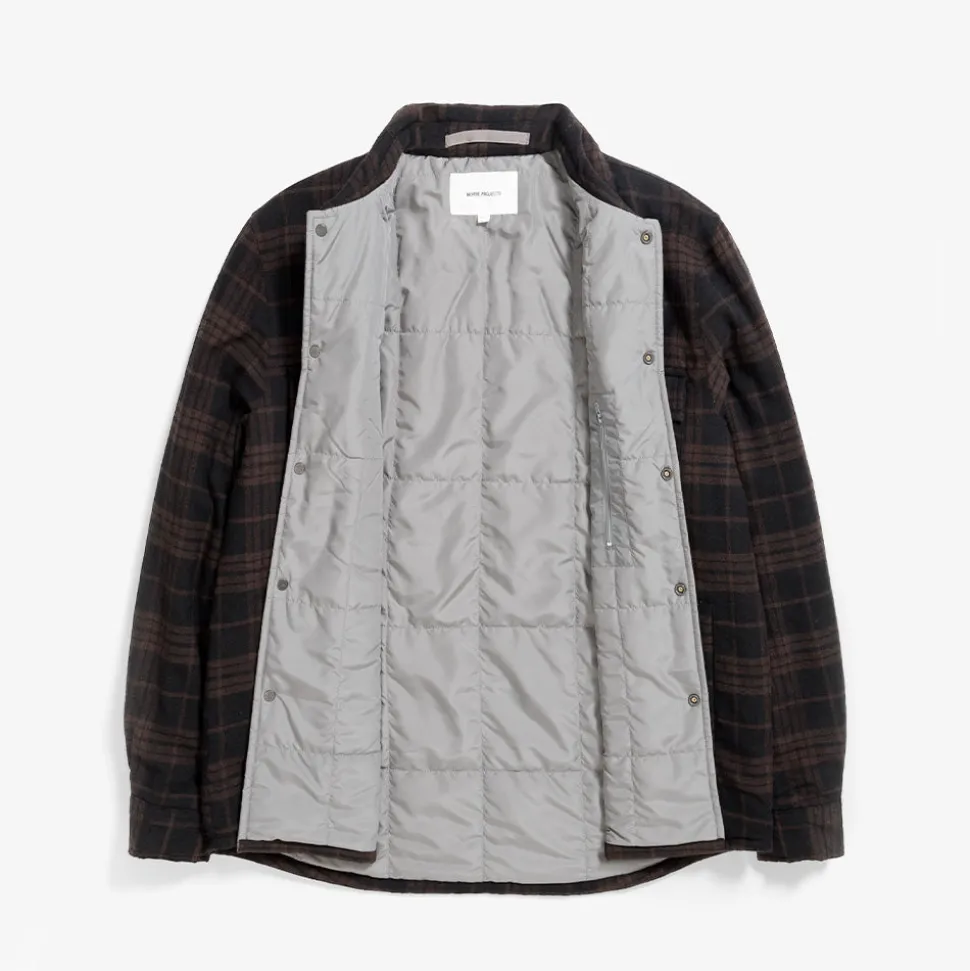 Norse Projects Norse Project - Chemise Hjalmer - Marron< Shirts