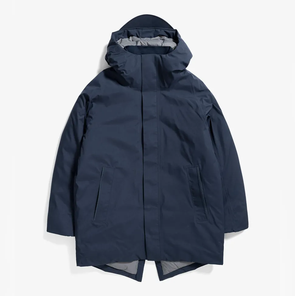 Norse Projects Norse Project - Manteau Rokkvi 7.0 Gore -Tex - Marine< Coats