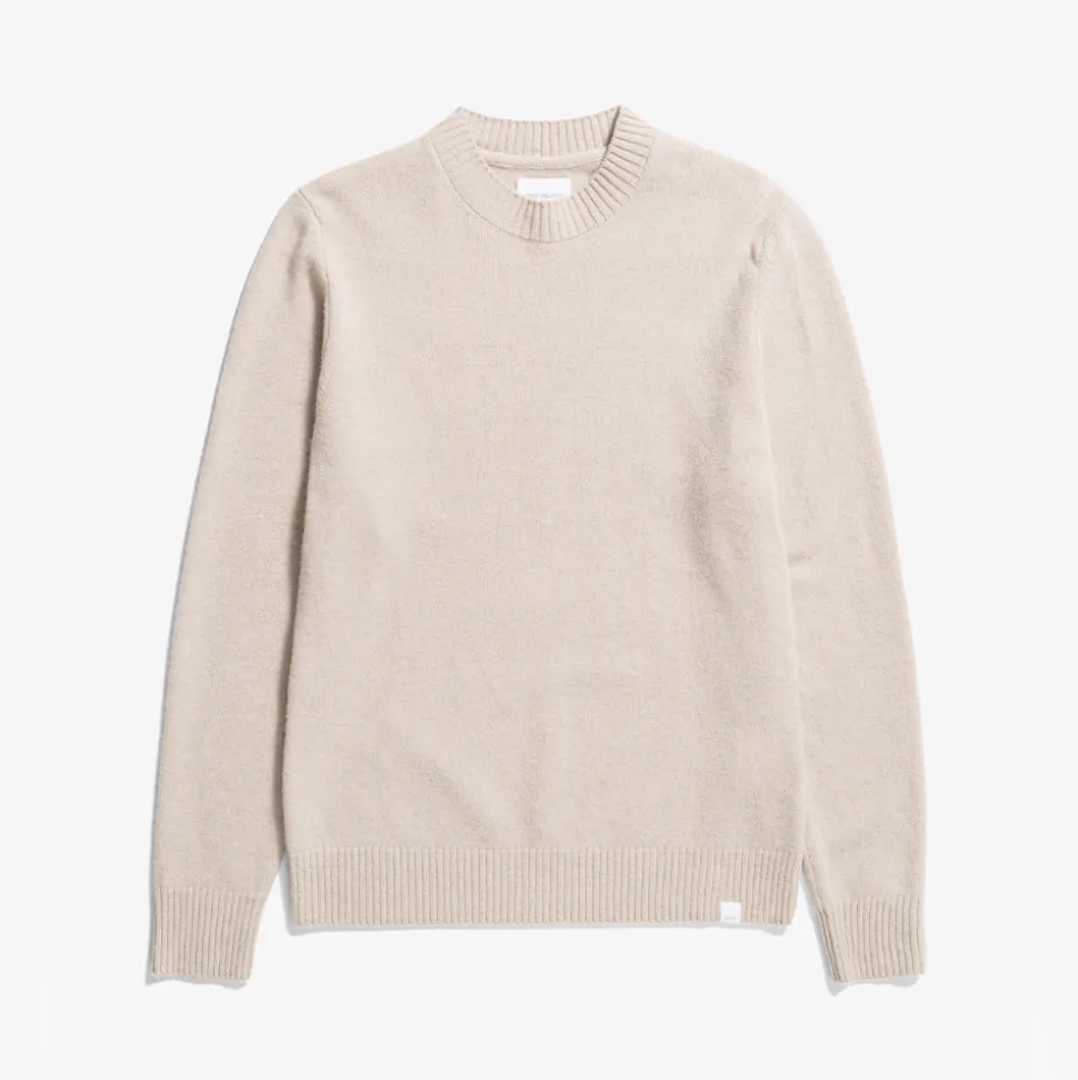 Norse Projects Norse Project - Pull Standard Merino - Beige< Knitwear