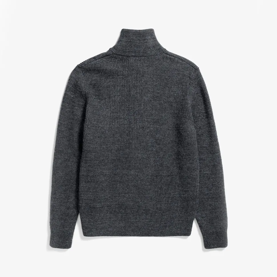 Norse Projects Norse Project - Veste zippée Hagen - Gris< Knitwear