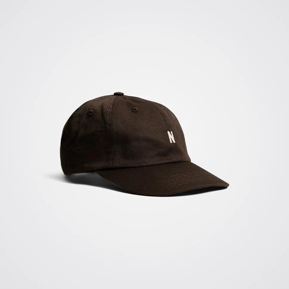 Norse Projects - Casquette Twill Sports - Marron<Women Caps | Caps