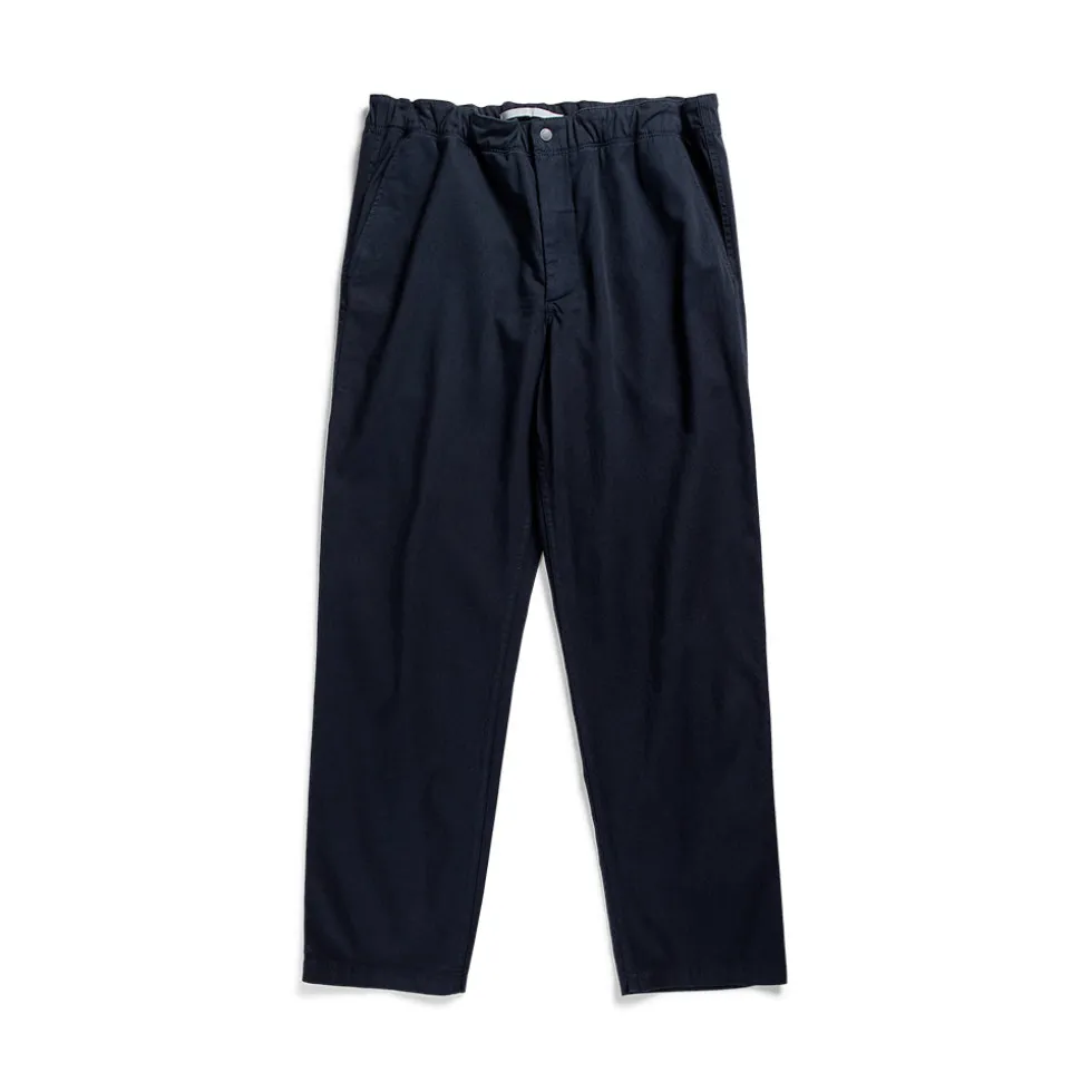 Norse Projects - Pantalon Ezra Stretch - Marine< Pants