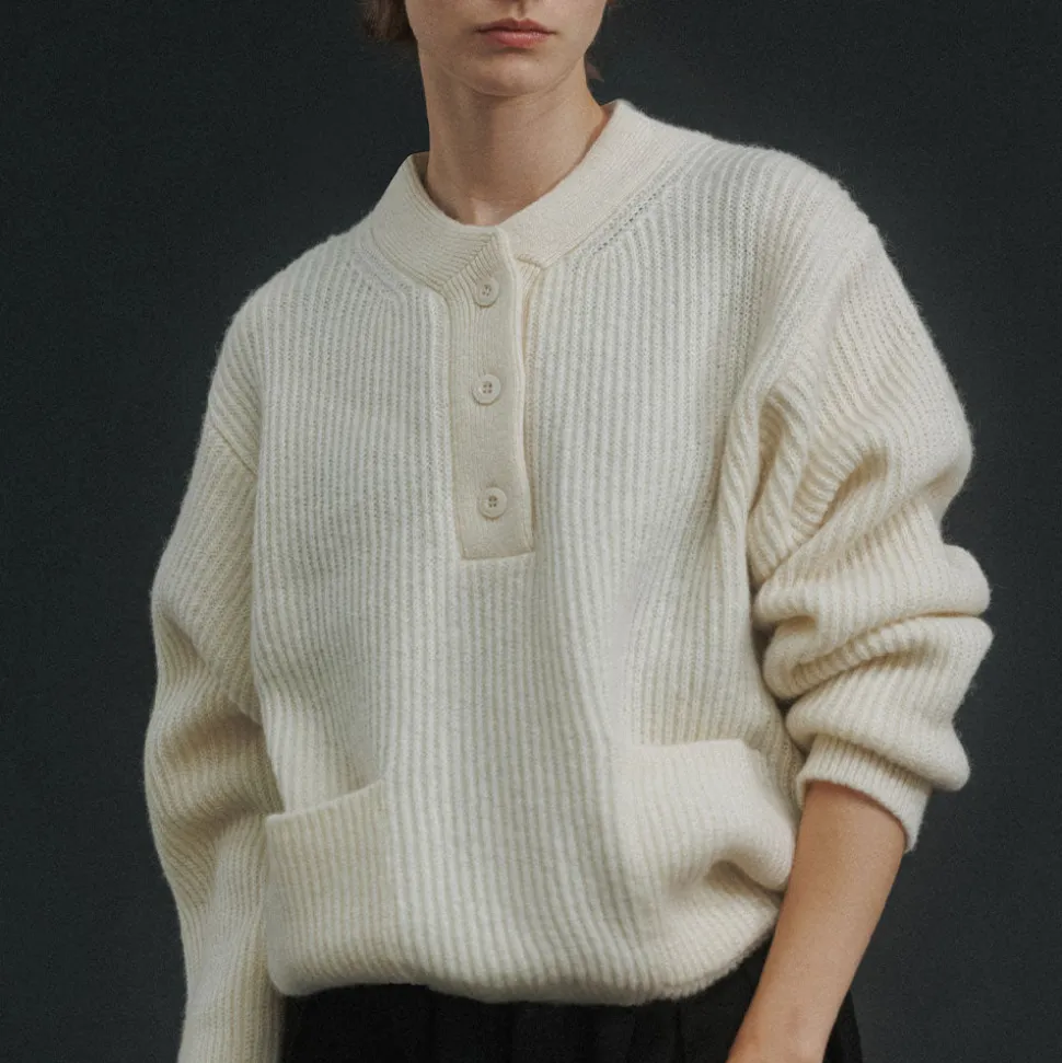 Nothing Written - Pull Henri - Ivoire<Women Knitwear