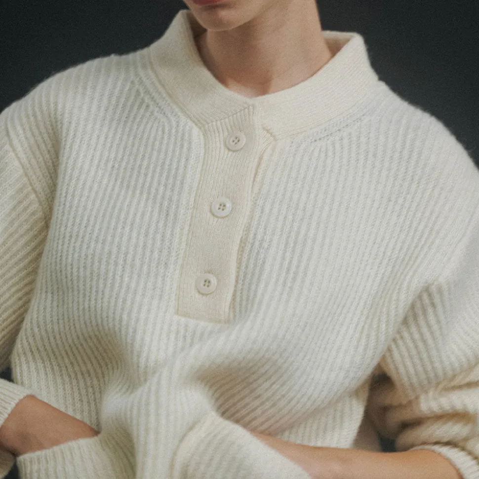 Nothing Written - Pull Henri - Ivoire<Women Knitwear