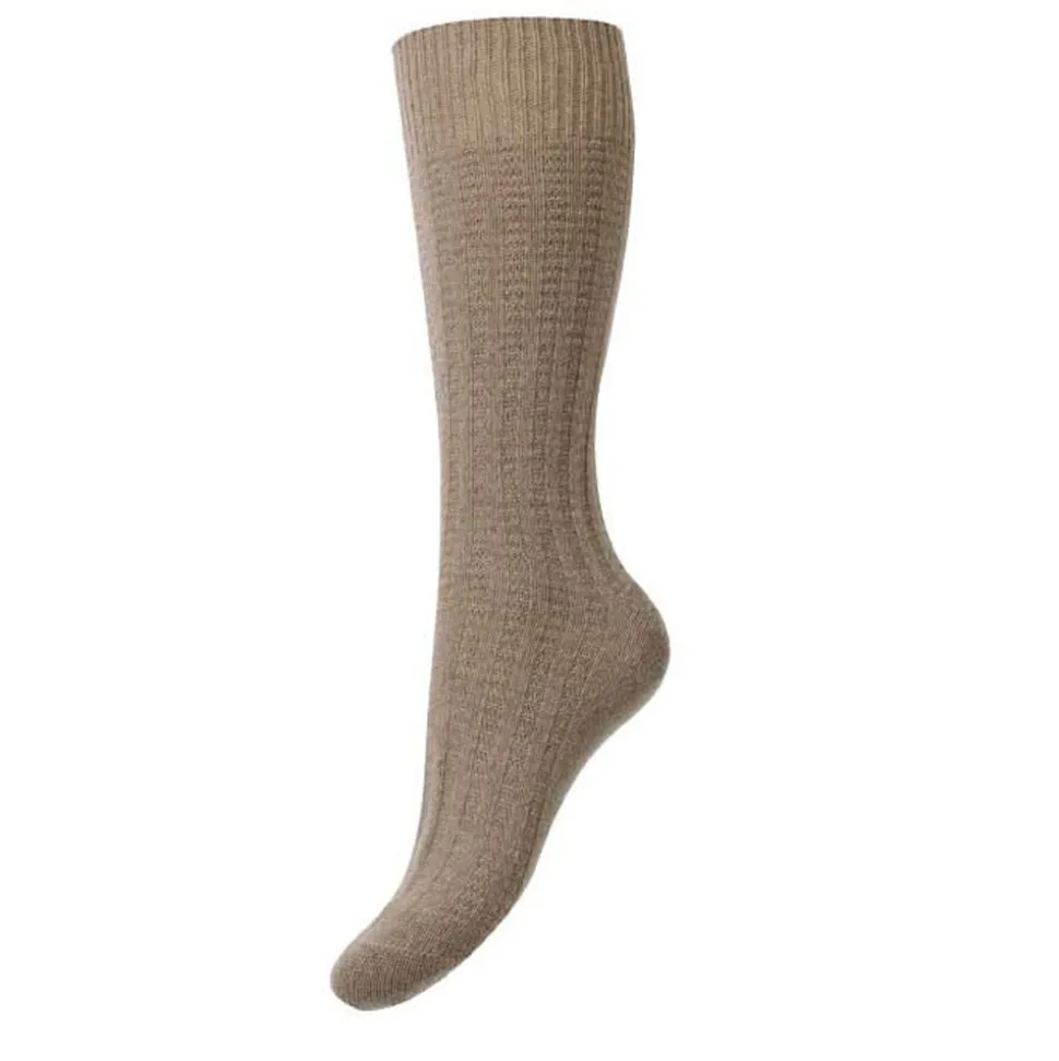 Pantherella - Chaussettes Cachemire Recyclé - Beige<Women Socks | Socks