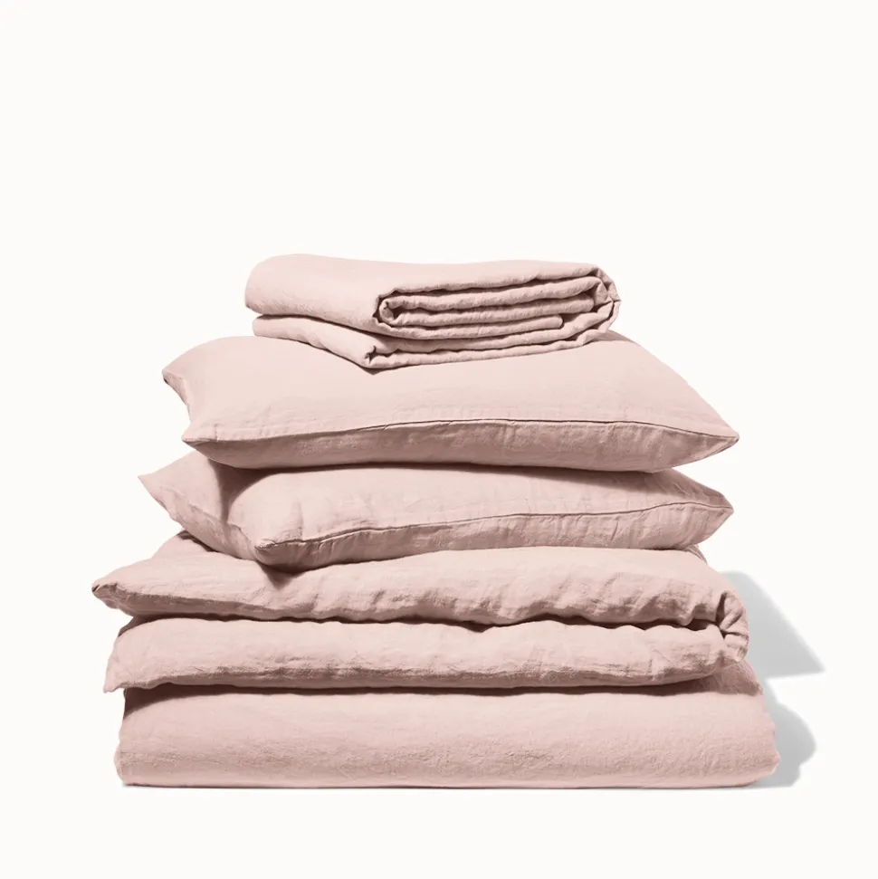 Merci Paris Parure Beige Rose< Bed Linen Sets