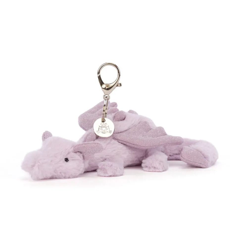 1318 JELLYCAT LTD Porte clé Peluche - Dragon Lavande<Kids Kids' World