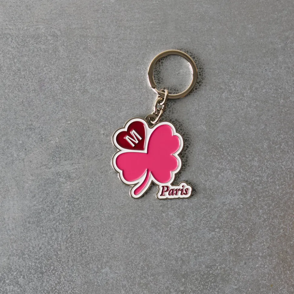 2148 BELMAR Porte-clés Merci - Trèfle Rose<Women Merci Accessories | Keychains