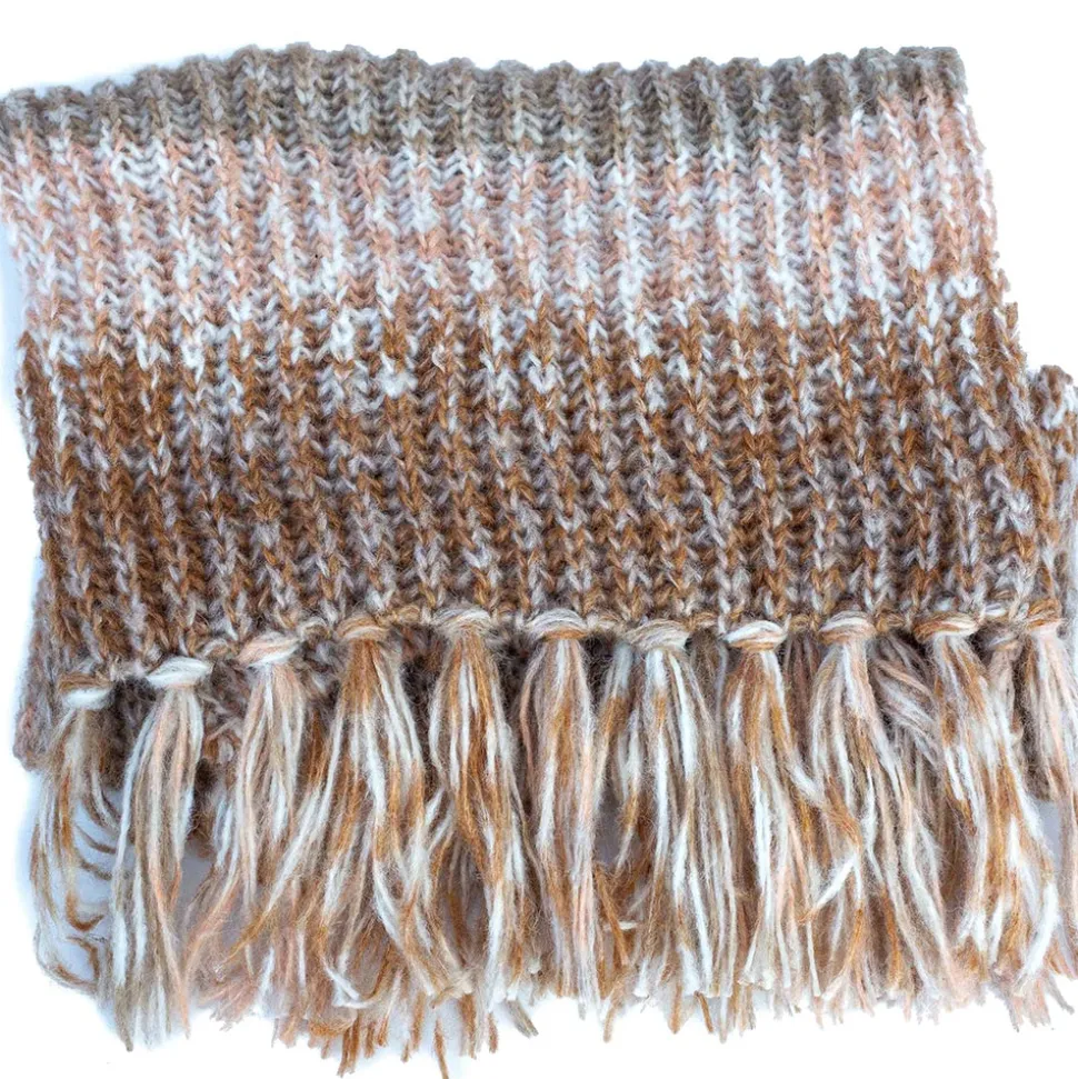 RAFFAELLO BETTINI - Echarpe Laine - Beige<Women Shawls