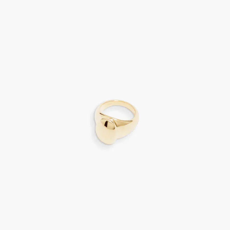 RAGBAG - Bague Dualism Oval Signet - Doré<Women Rings