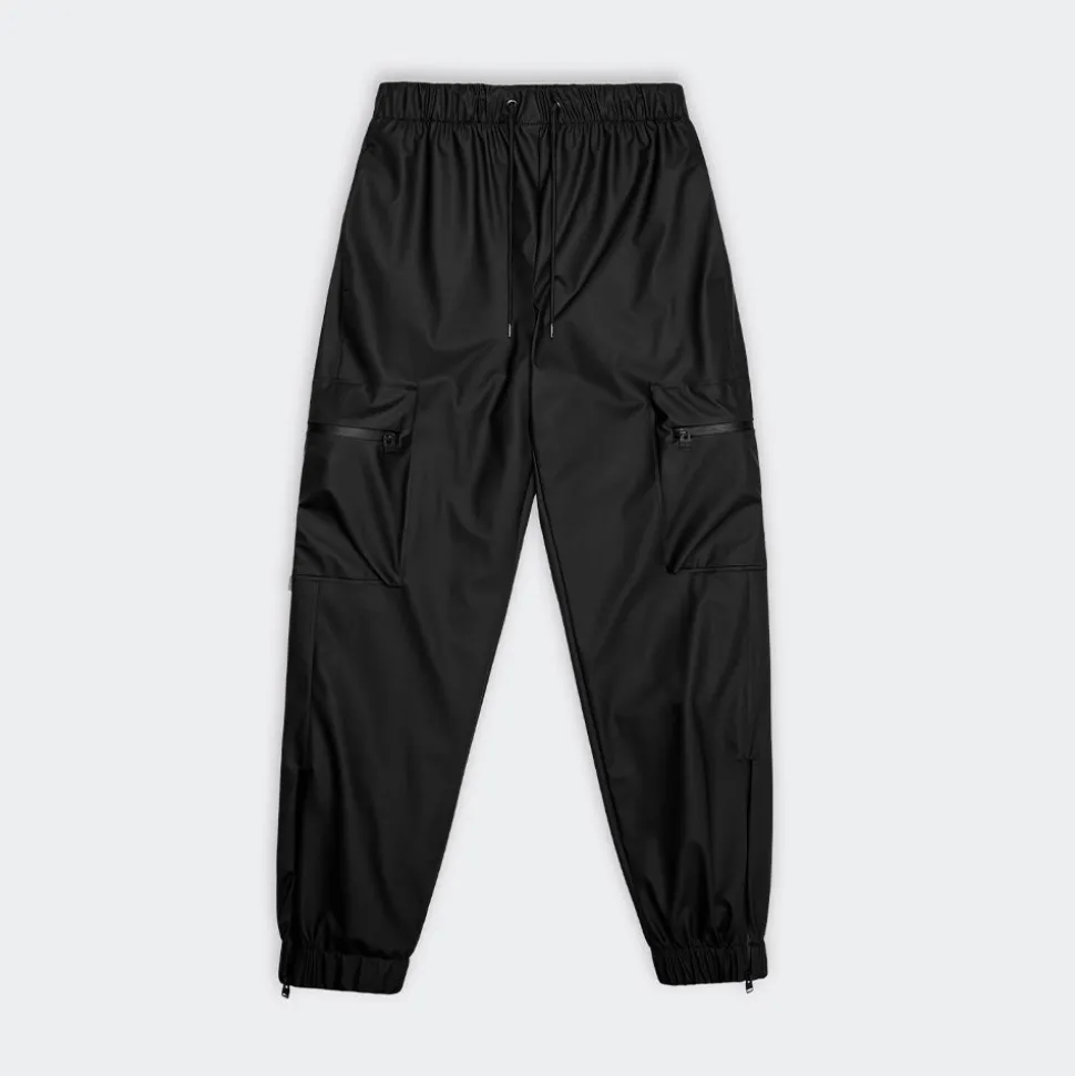 Rains - Cargo Regular - Noir< Pants