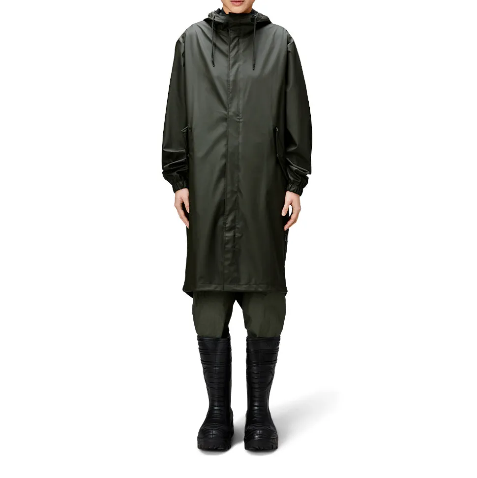 Rains - Parka Fishtail - Vert<Women Coats