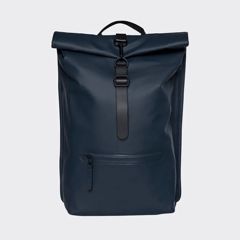 Rains - Sac à dos Rolltop Rucksack - Marine< Bags