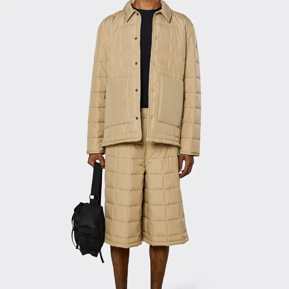 Rains - Veste matelassée - Beige<Women Coats | Coats