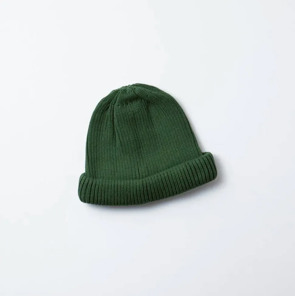 Rototo - Bonnet Enroulé - Vert< Beanies