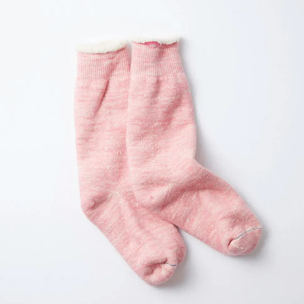 ROTOTO - Chaussettes double face R1001 - Rose<Women Socks | Socks