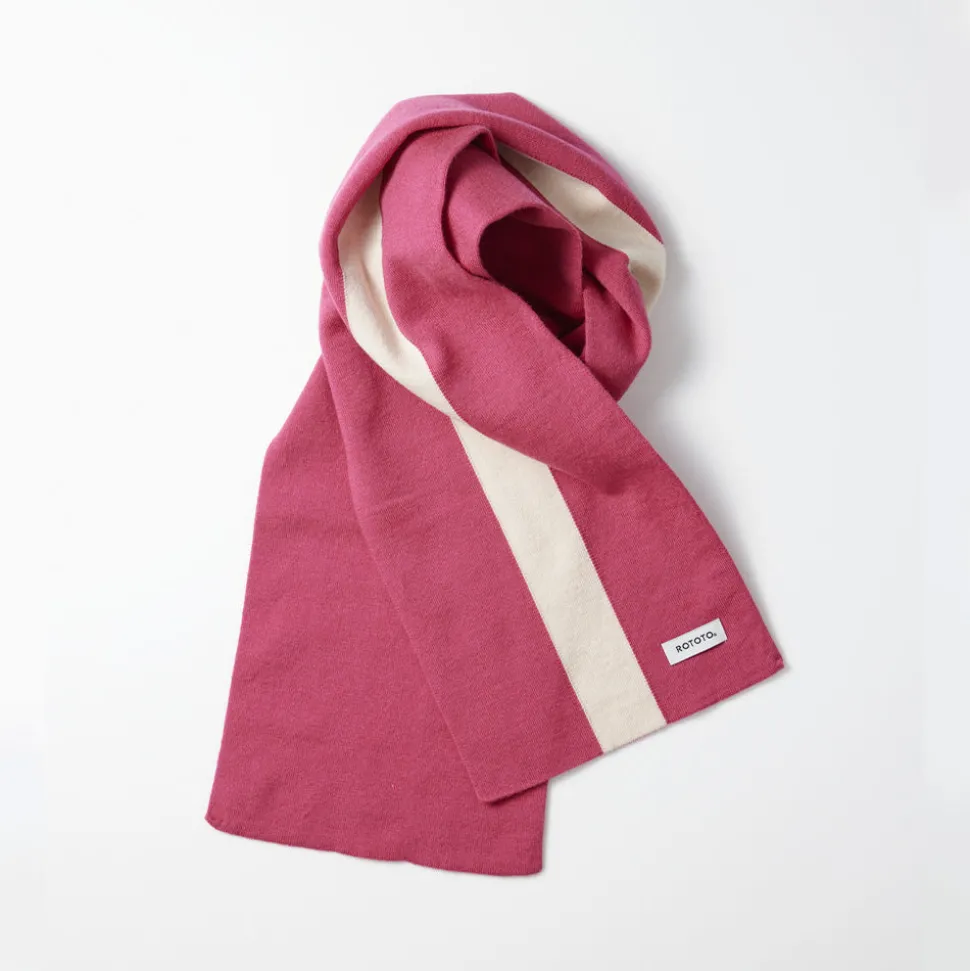 ROTOTO - Echarpe Schoolboy - Rose<Women Scarves | Shawls