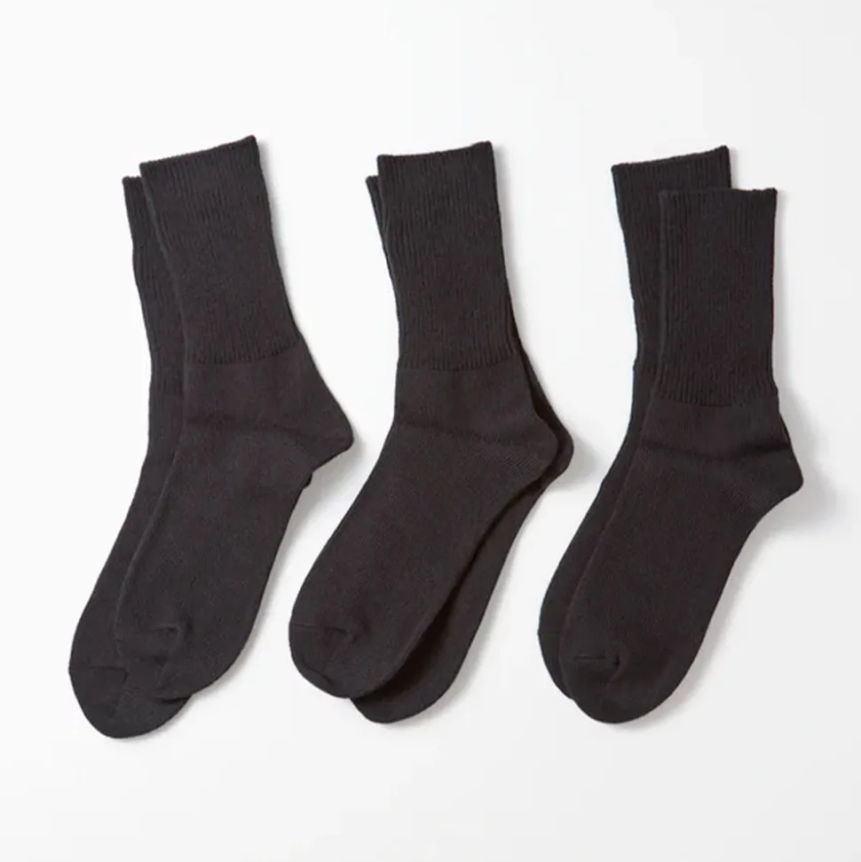 ROTOTO - Pack 3 chaussettes - Noir<Women Socks | Socks