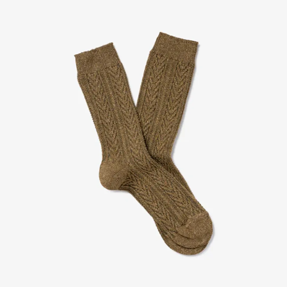 Royalties - Chaussettes Eddie - Kaki<Women Socks | Socks