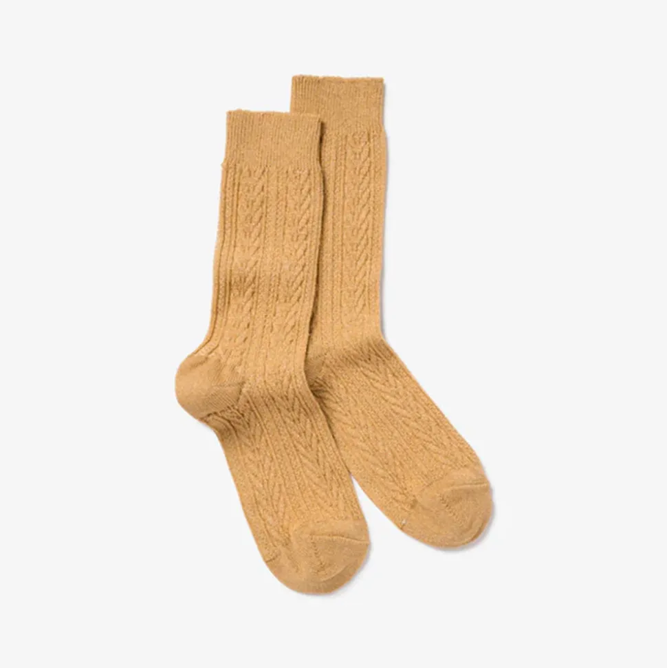 Royalties - Chaussettes Eddie - Sable<Women Socks | Socks