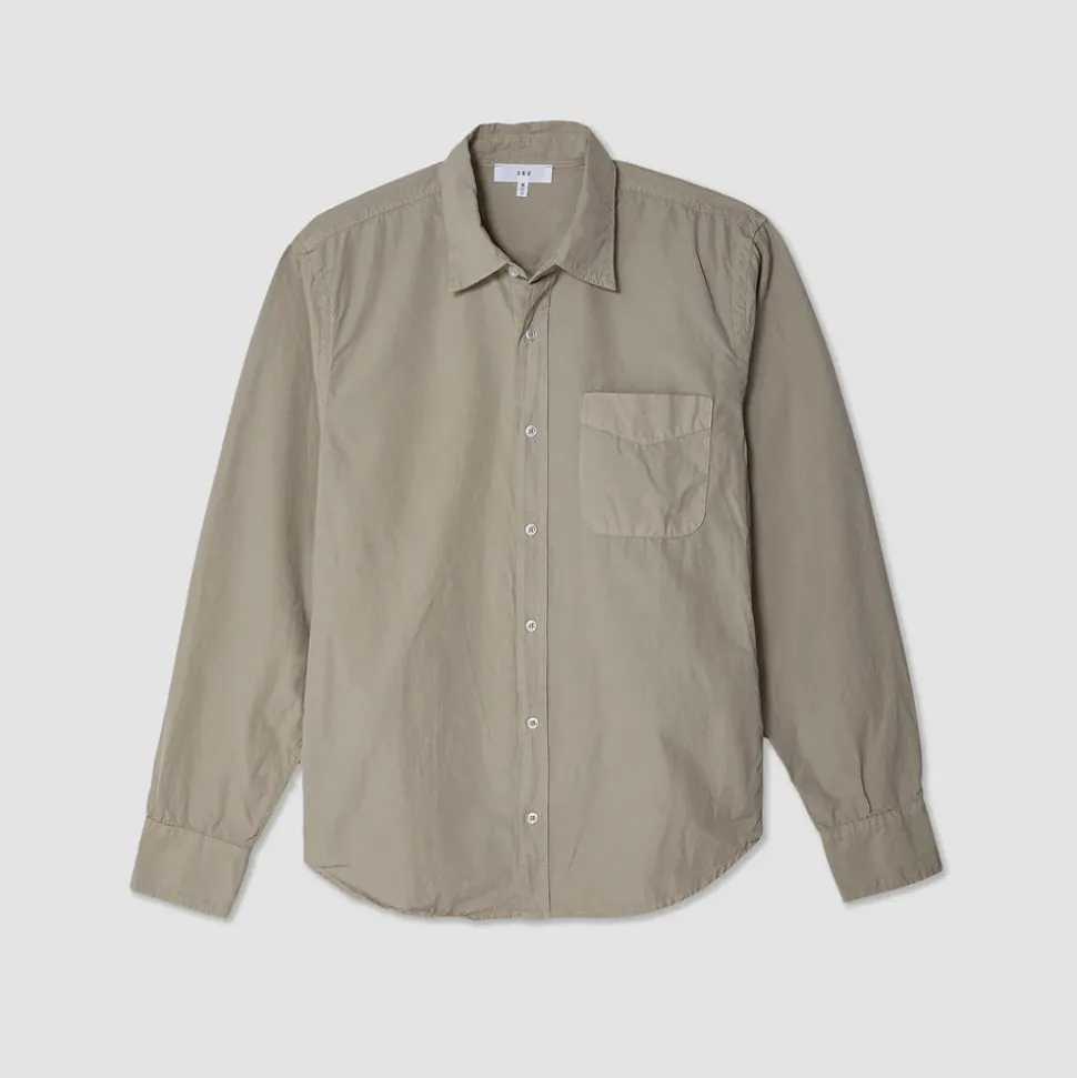 Save Khaki United - Chemise en Poplin - Kaki< Shirts