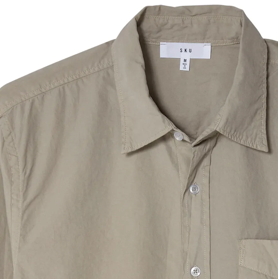 Save Khaki United - Chemise en Poplin - Kaki< Shirts