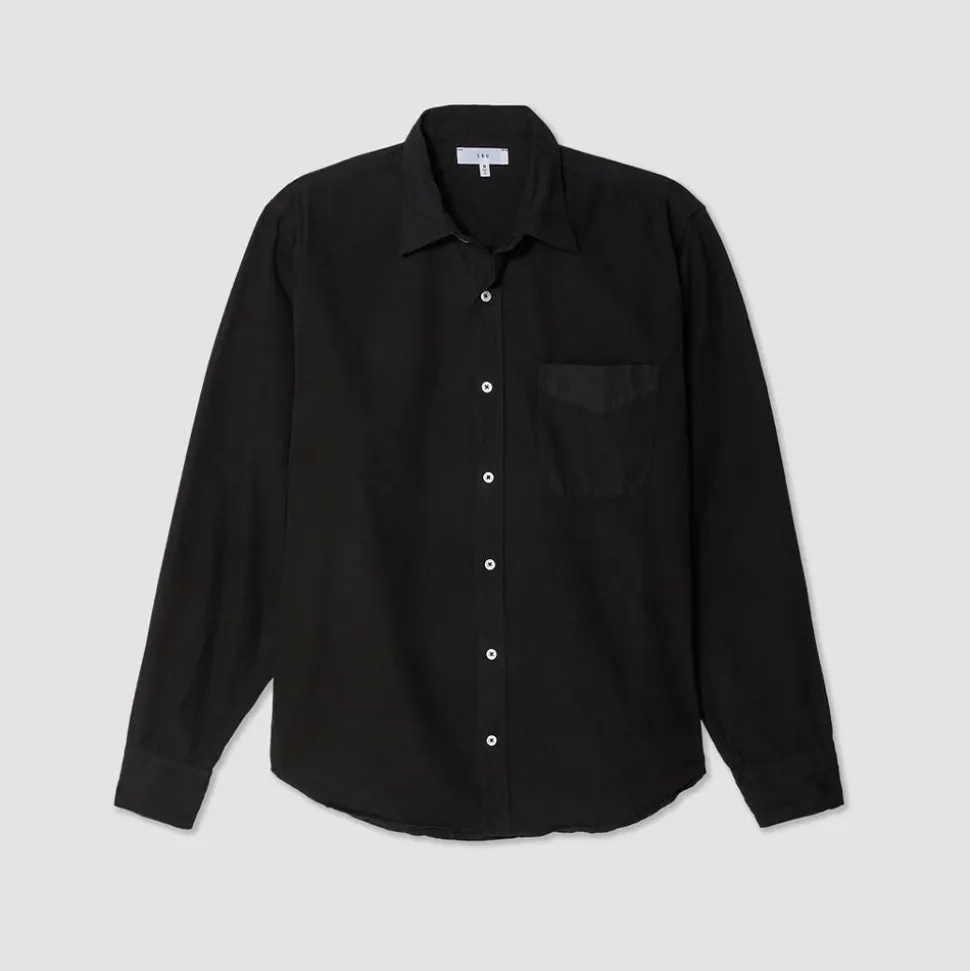 Save Khaki United - Chemise en Poplin - Noir< Shirts