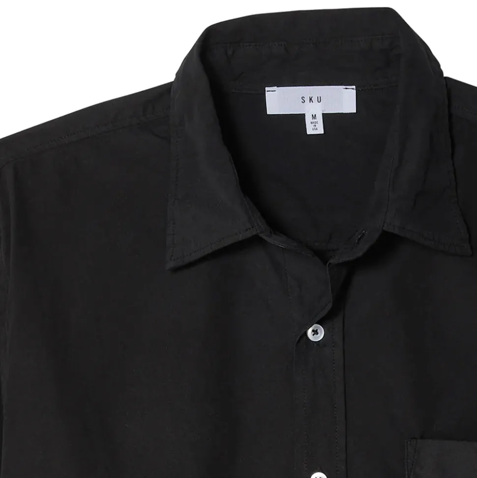 Save Khaki United - Chemise en Poplin - Noir< Shirts