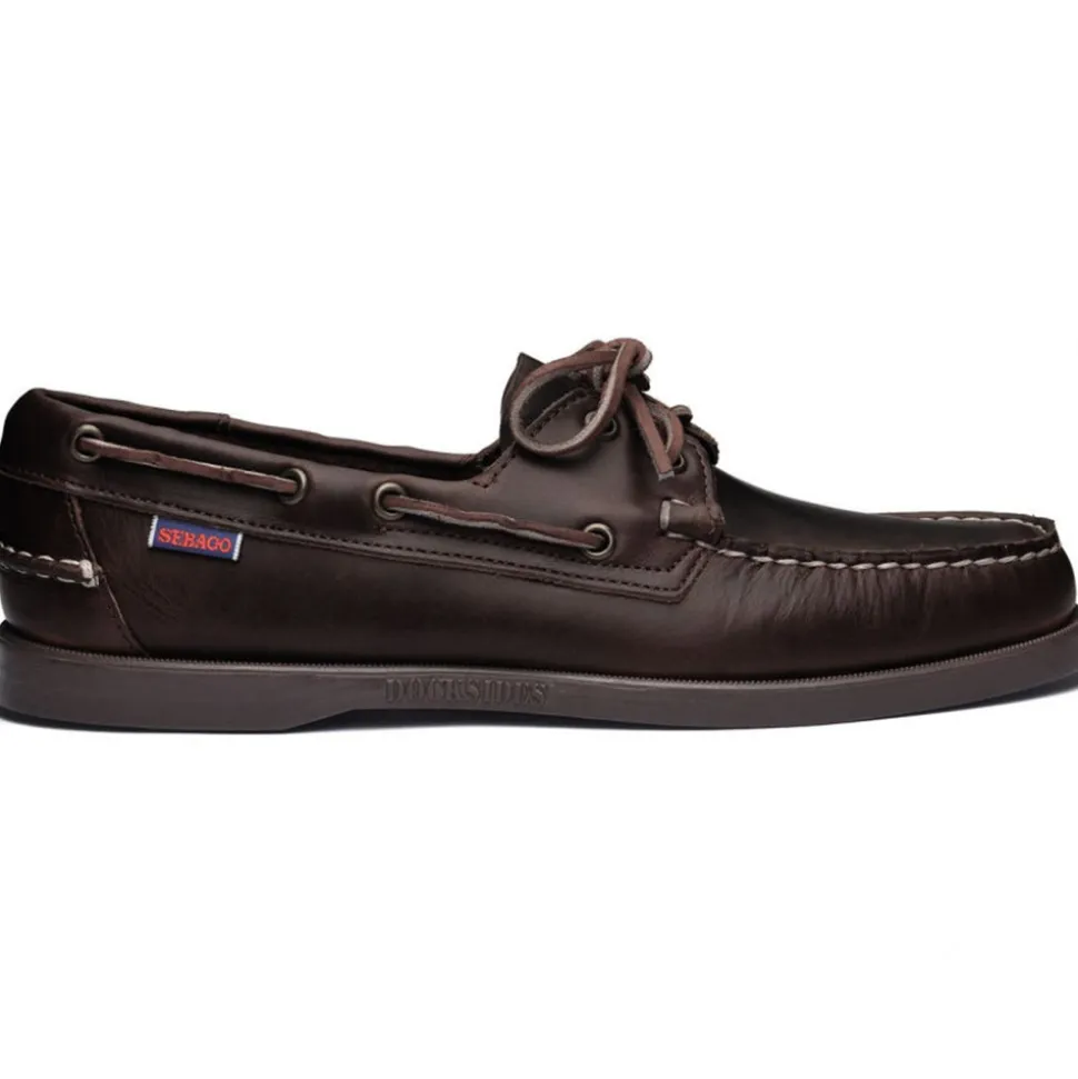 SEBAGO - Mocassins Portland Waxed - Marron< Loafers