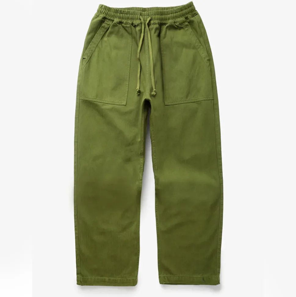 SERVICE WORKS - Pantalon à chevrons - Pesto< Pants