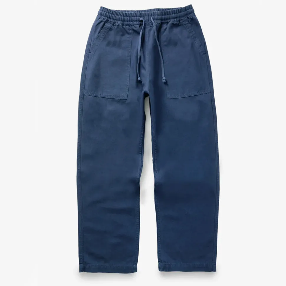 SERVICE WORKS - Pantalon Chef Canvas - Marine< Pants