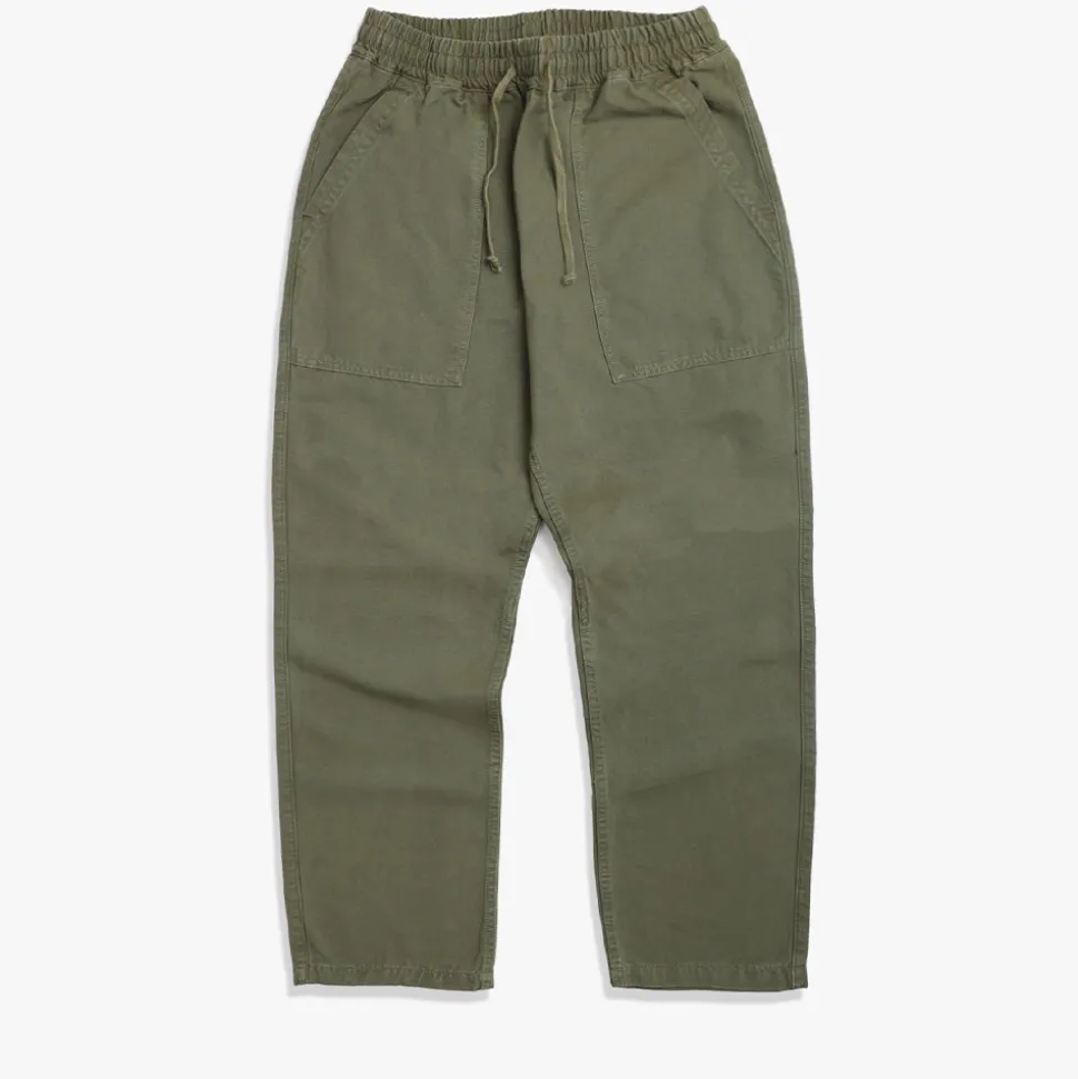 Service Works - Pantalon Chef Canvas - Vert< Pants