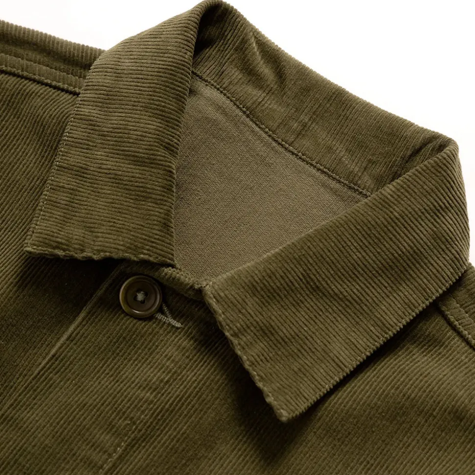 SERVICE WORKS - Veste en velours - Olive< Jackets