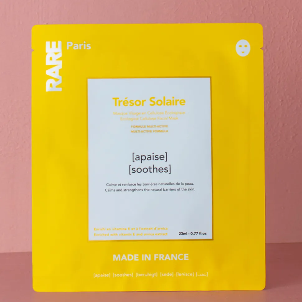 1067 RARE PARIS Set 5 masques - Trésor Solaire - Rare Paris< Skin Care