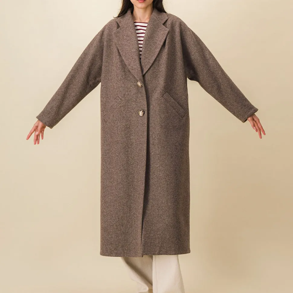 SIX SŒURS SIXSOEURS - Manteau Alexandra - Beige<Women Coats