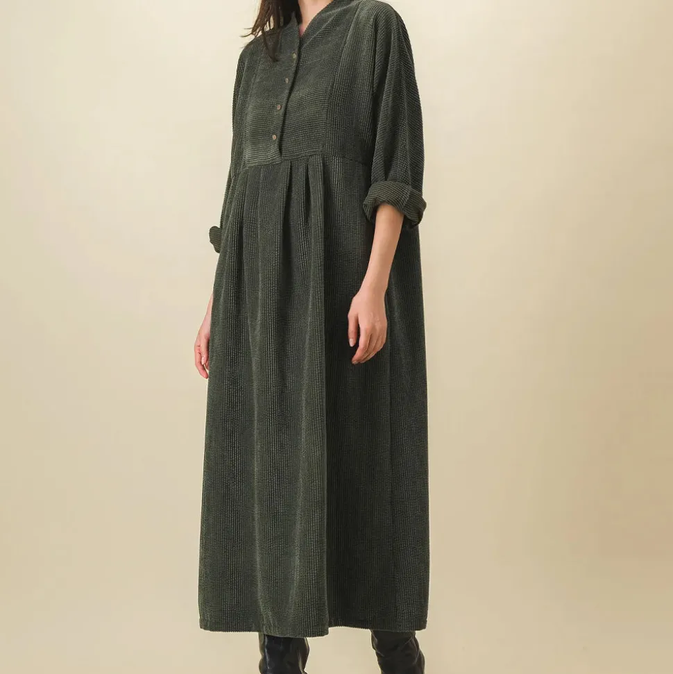 SIX SŒURS SIXSOEURS - Robe Sue - Verte<Women Dresses