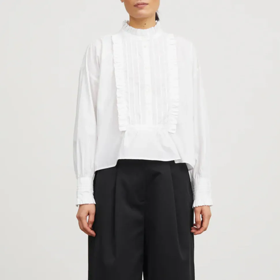 SKALL STUDIO - Blouse Emilia - Blanc<Women Shirts