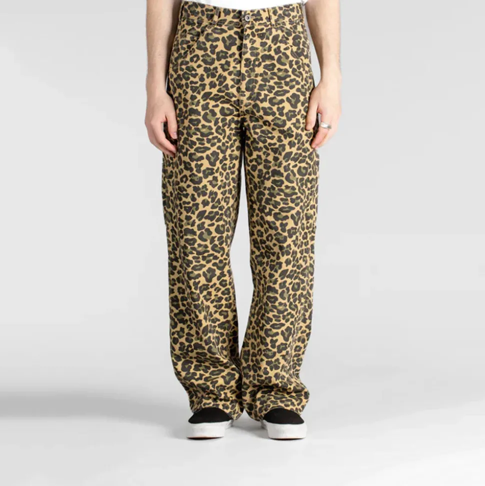 STAN RAY - Pantalon Big Job Painter - Léopard Camo< Pants