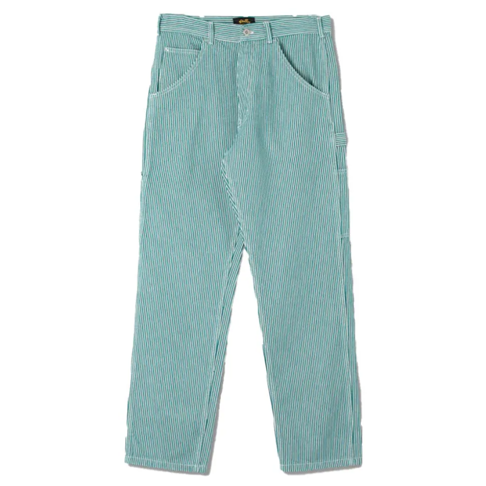 STAN RAY - Pantalon OG Painter - Vert Rayures<Women Pants | Pants