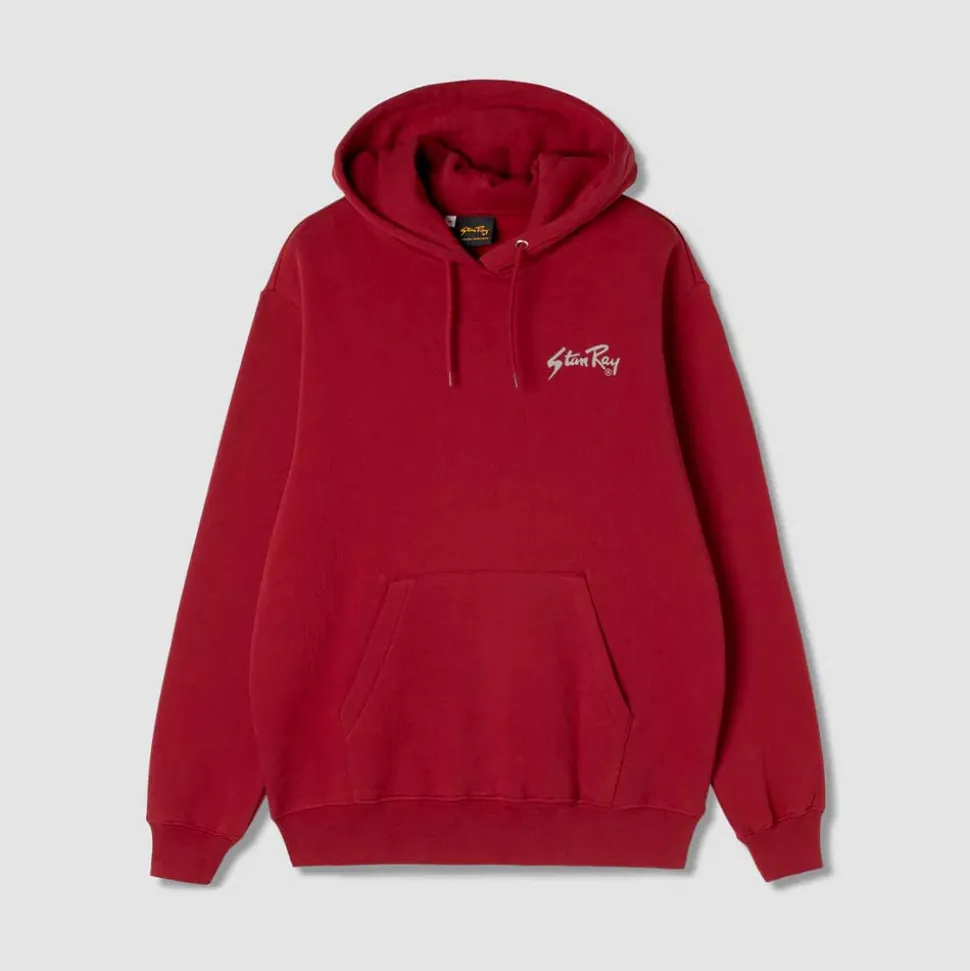 Stan Ray - Sweat à Capuche Stan - Rouge< Sweats