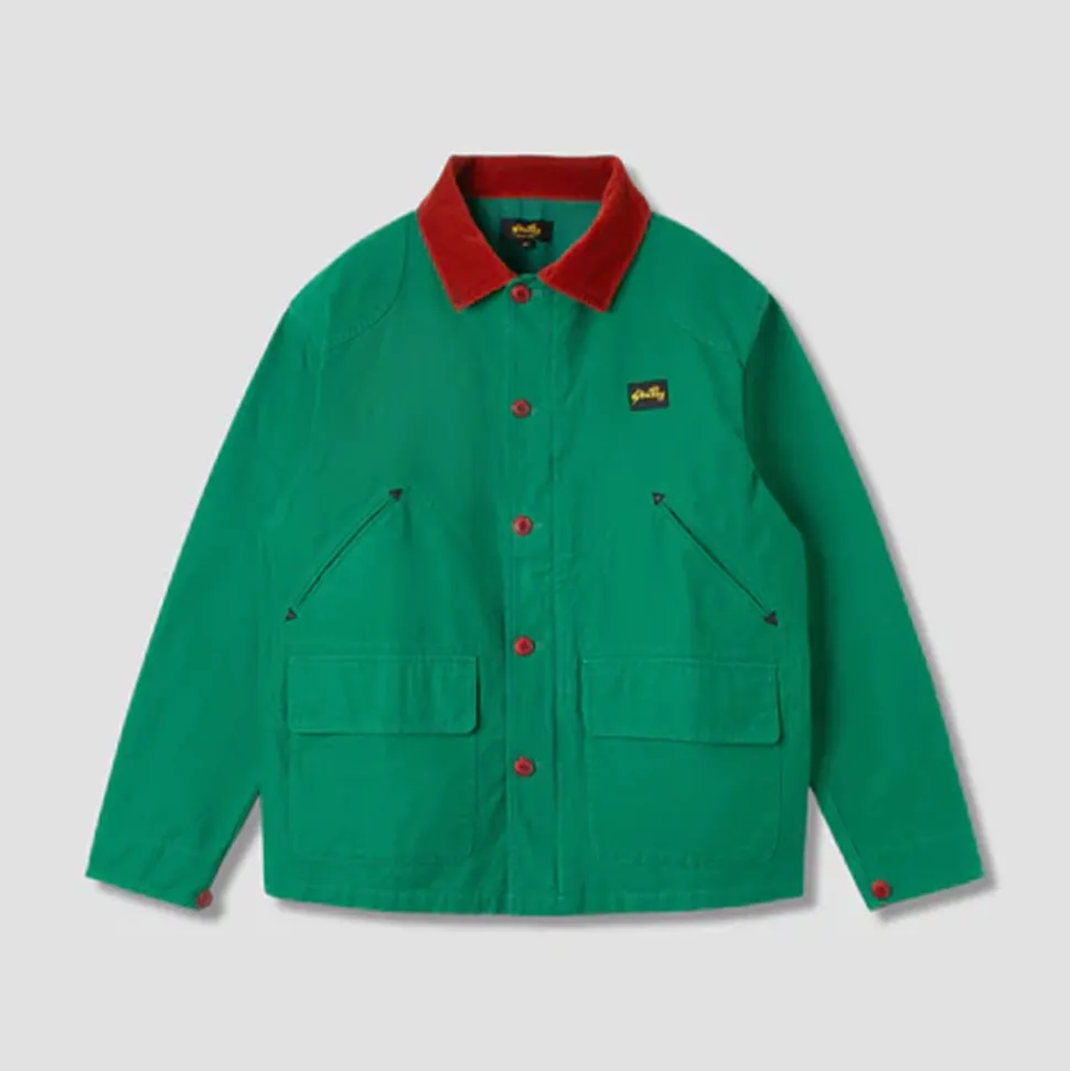 STAN RAY - Veste Hunters - Vert/ Rouge< Jackets