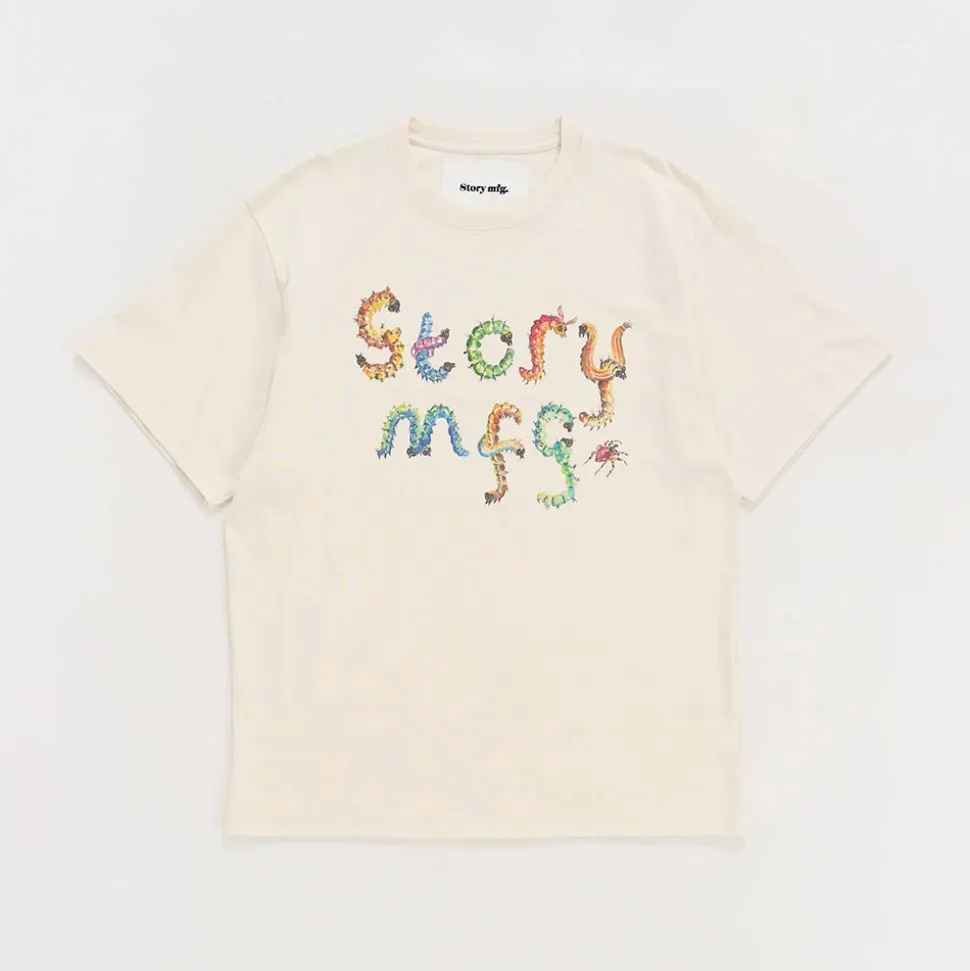 STORY MFG - T-shirt Grateful - Ecru< T-Shirts