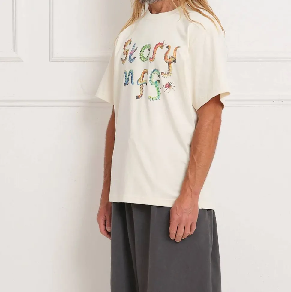 STORY MFG - T-shirt Grateful - Ecru< T-Shirts