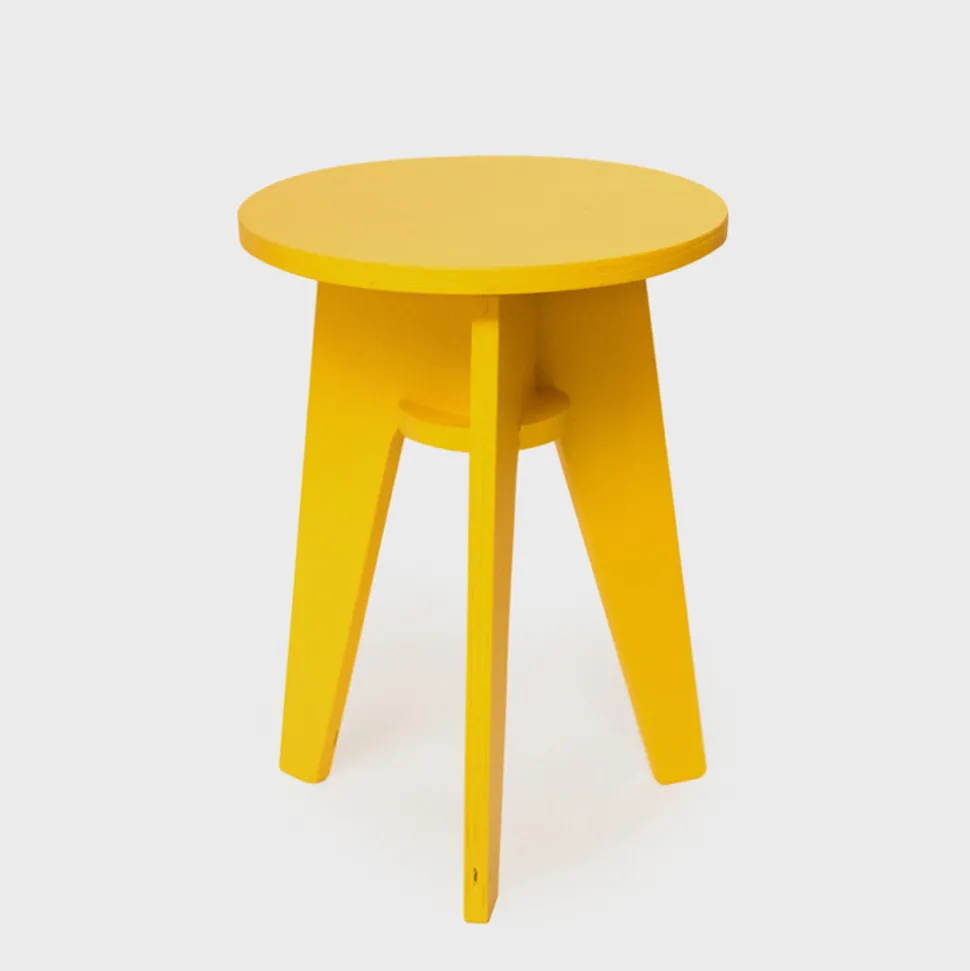 522 PIET HEIN EEK Tabouret Crisis - Jaune - Piet Hein Eek< Stools