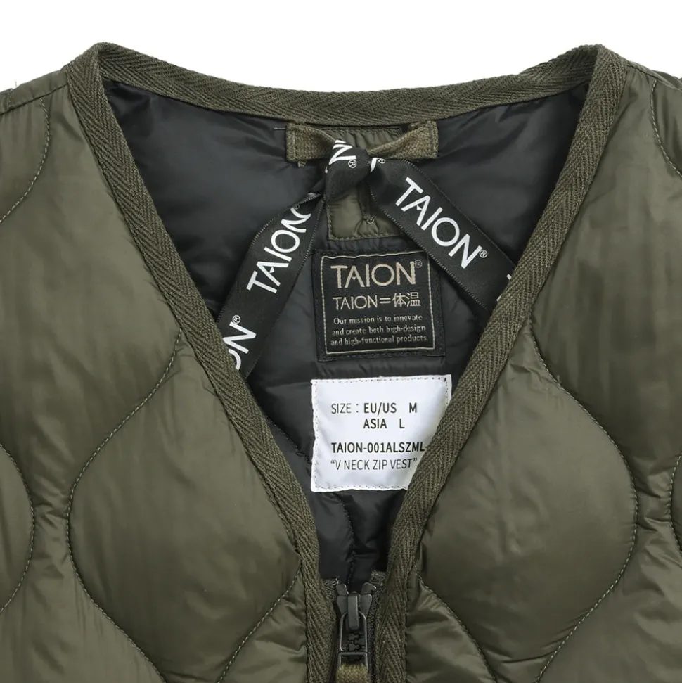 Taion - Veste matelassée - Olive< Coats